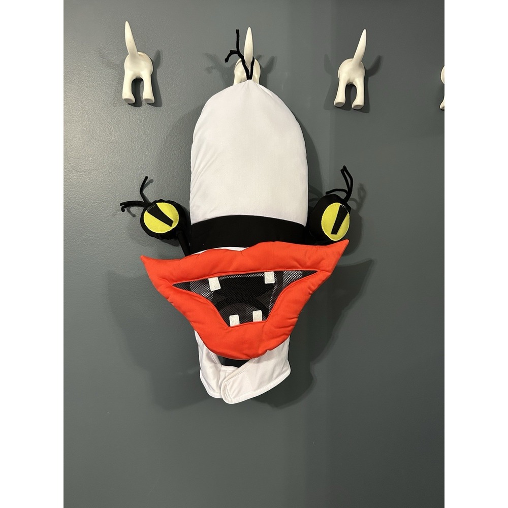 Oblina‎ Aaahh Real Monsters Mask Adult Accessories Hood Lips Headband HTF 2017
